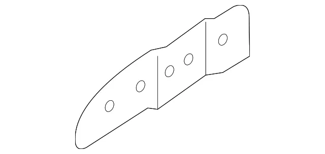 Reinforcement - Driver's Side (LH) - Kia (65159-1W000)