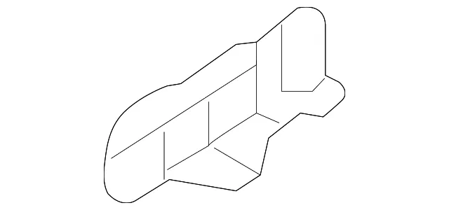 Reinforcement - Passenger Side (RH) - Kia (65169-1W000)