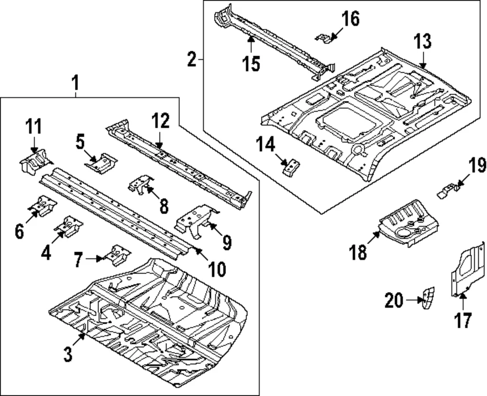 Bracket - Kia (657M3-DO000)