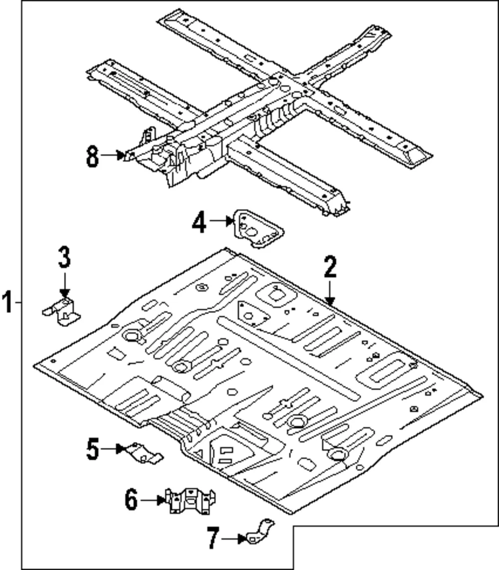 Bracket - Kia (65583-ES000)