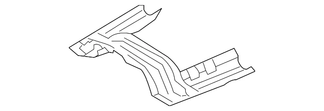 Center Support - Passenger Side (RH) - Kia (65240-2K300)