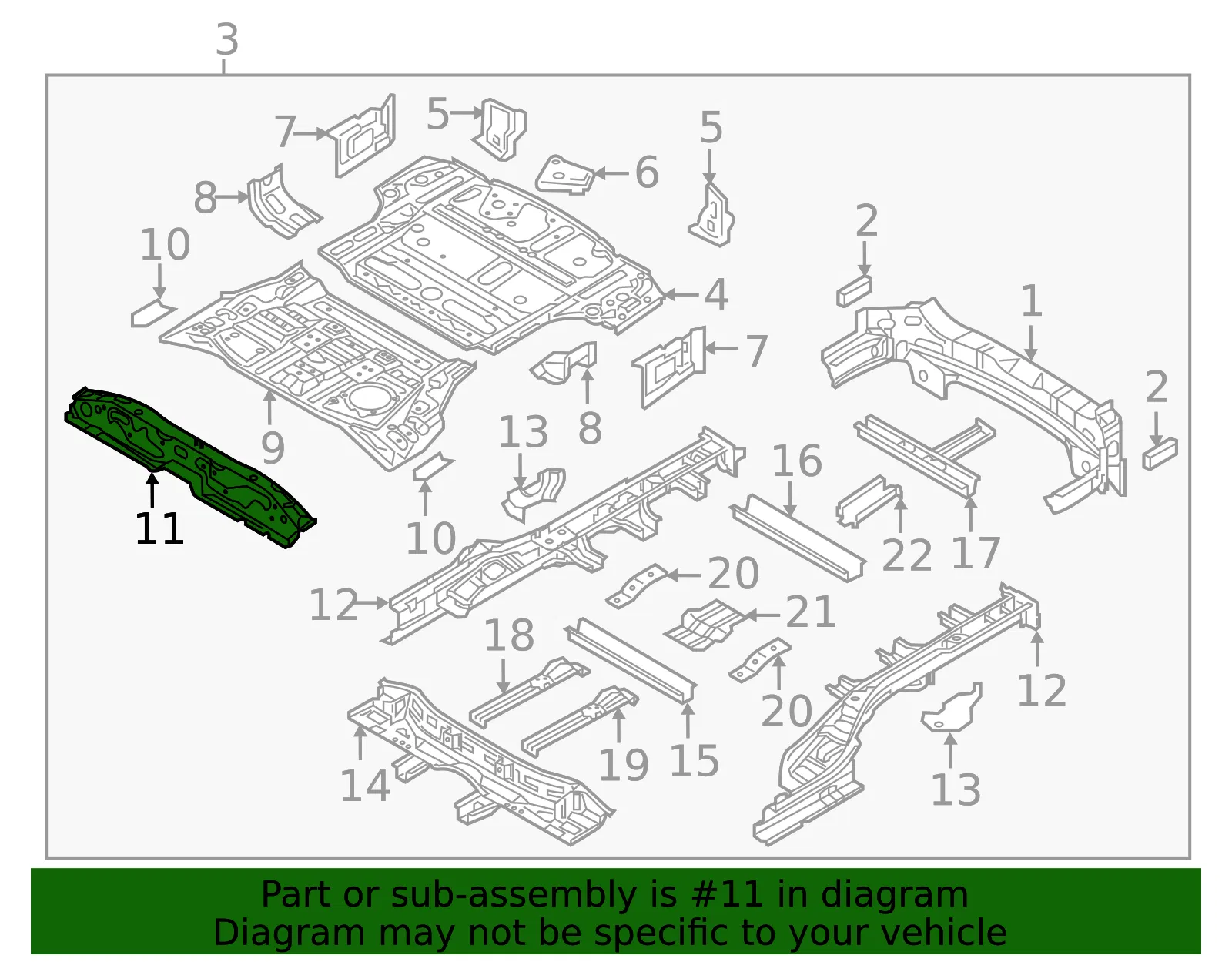 Front Panel - Kia (65521-C5000) - view 2