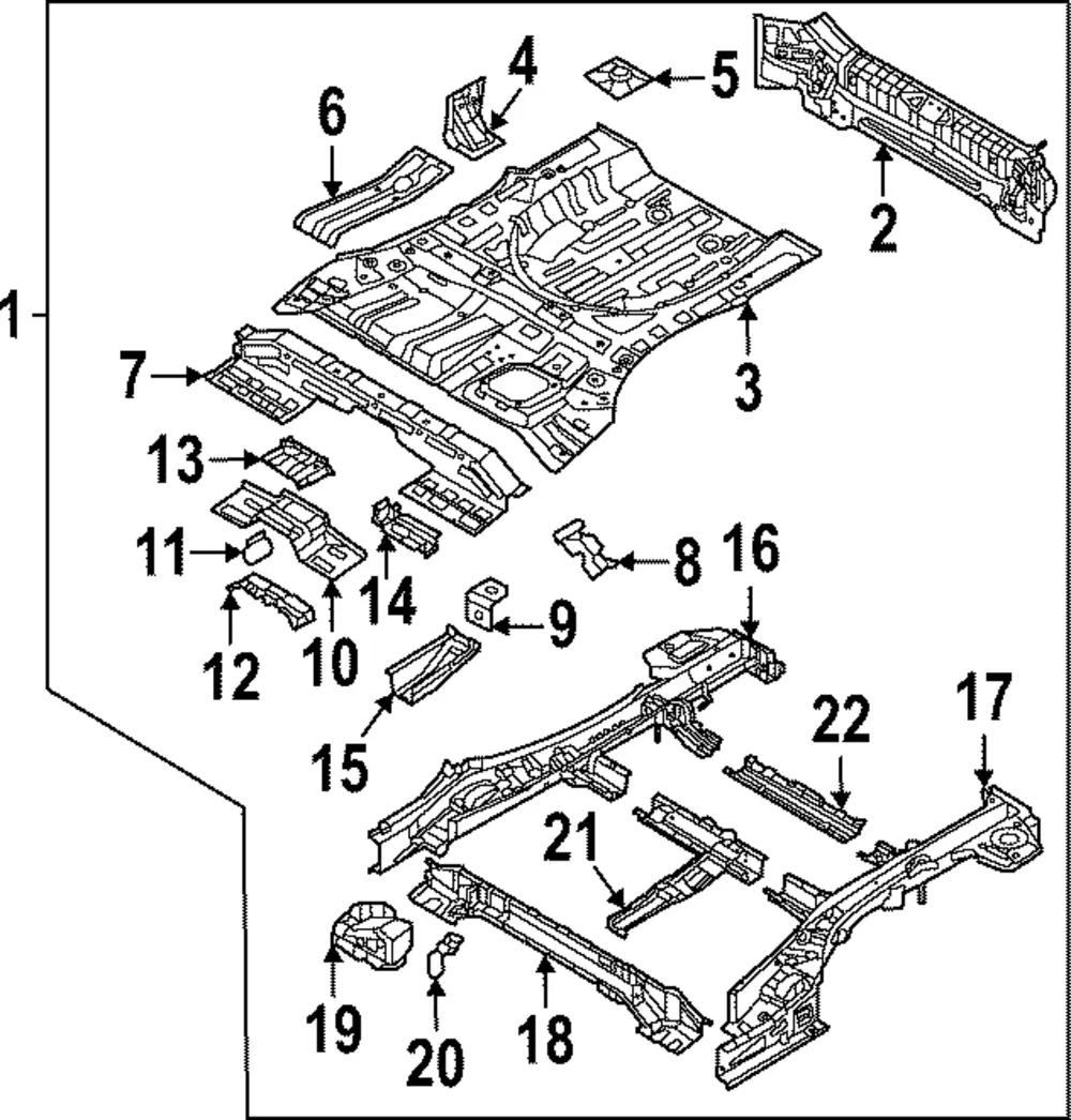 Reinforced Bracket Side Extension - Kia (656A2-P1050)