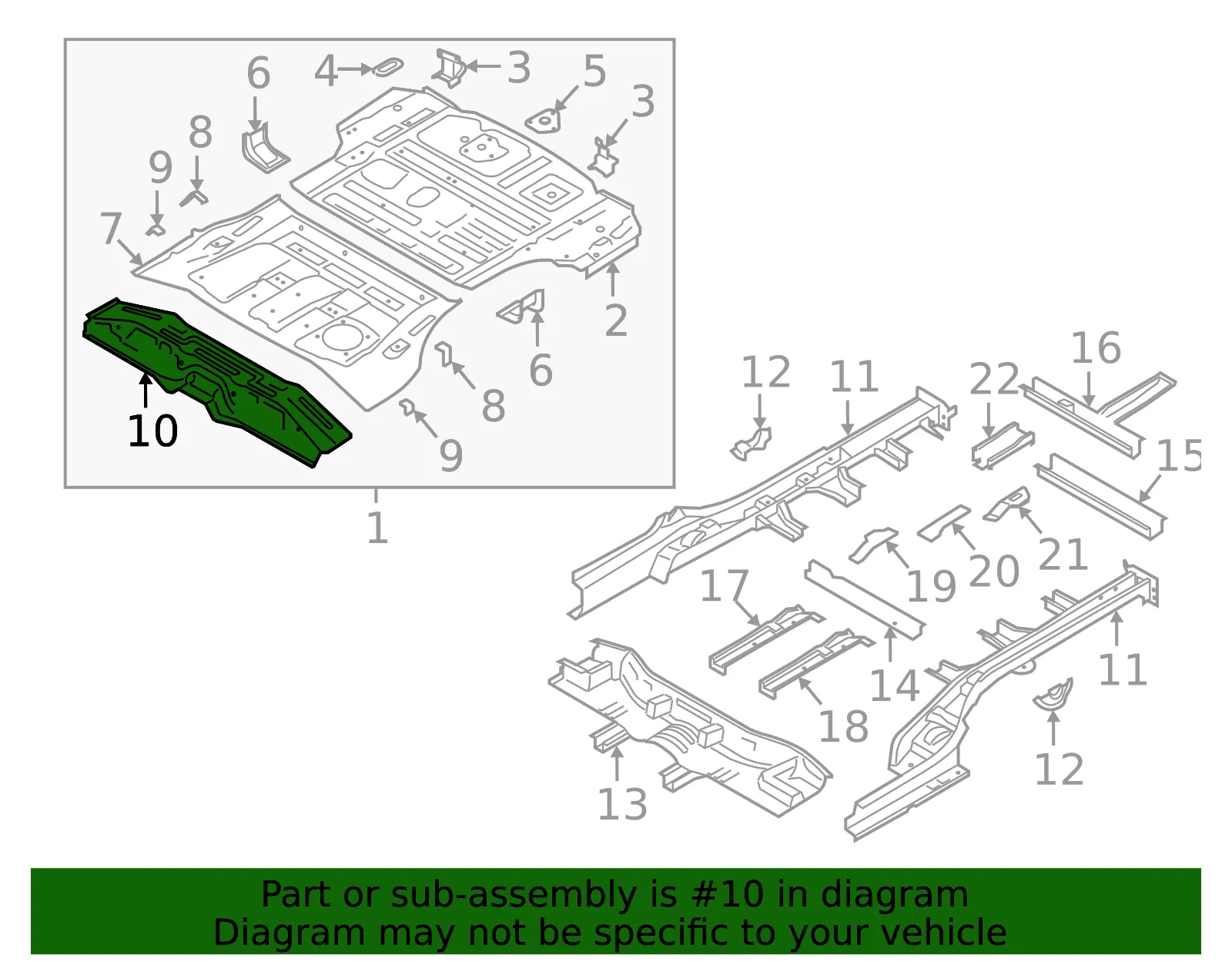 Front Panel - Kia (65521-S9000) - view 2