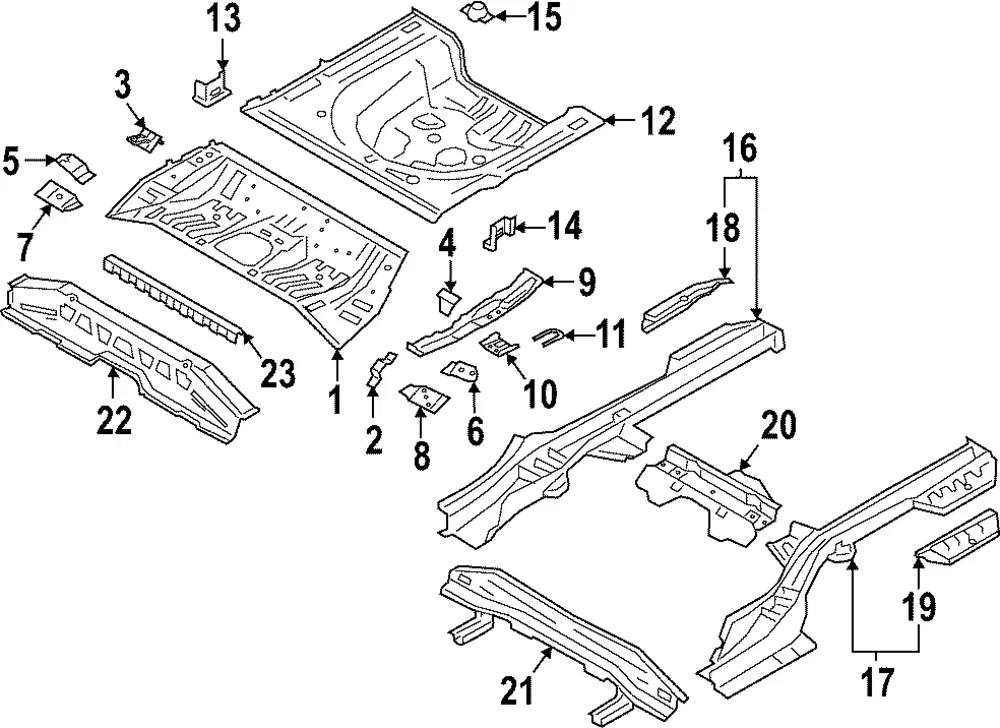 Reinforced Plate - Kia (65533-M7200)