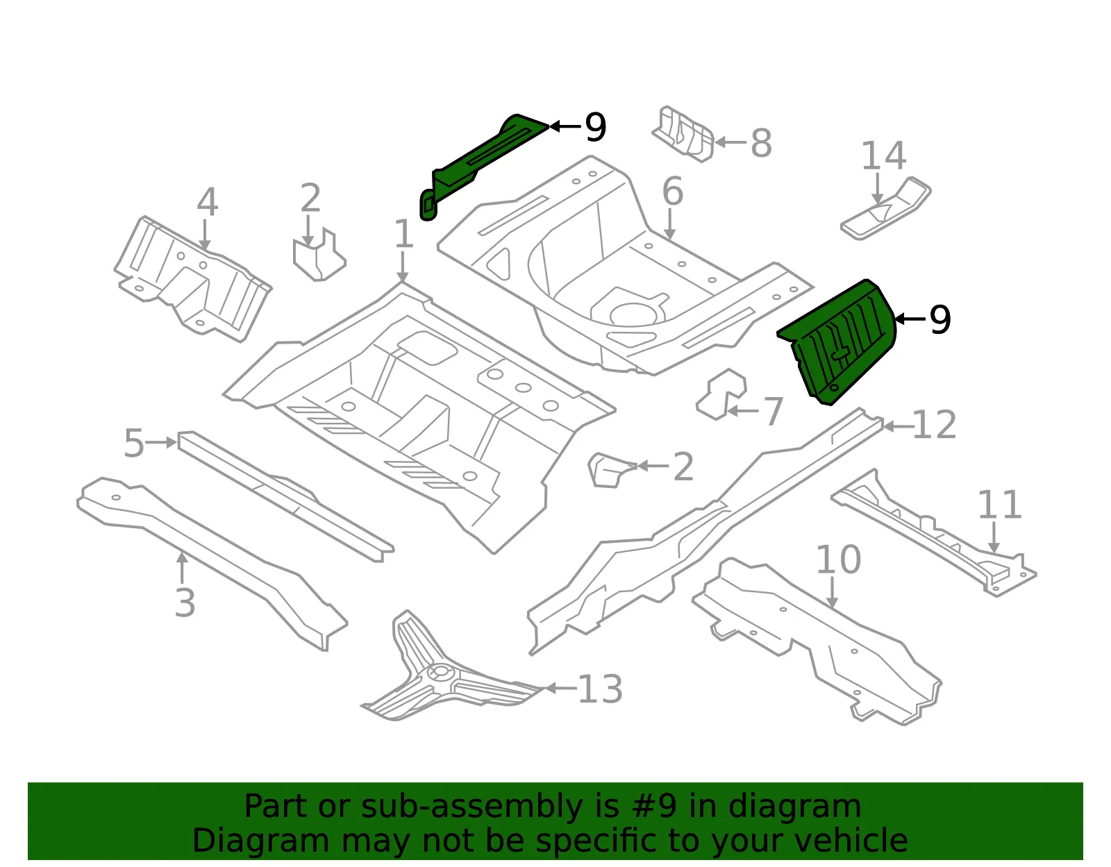 Side Panel - Kia (65541-2T000) - view 2