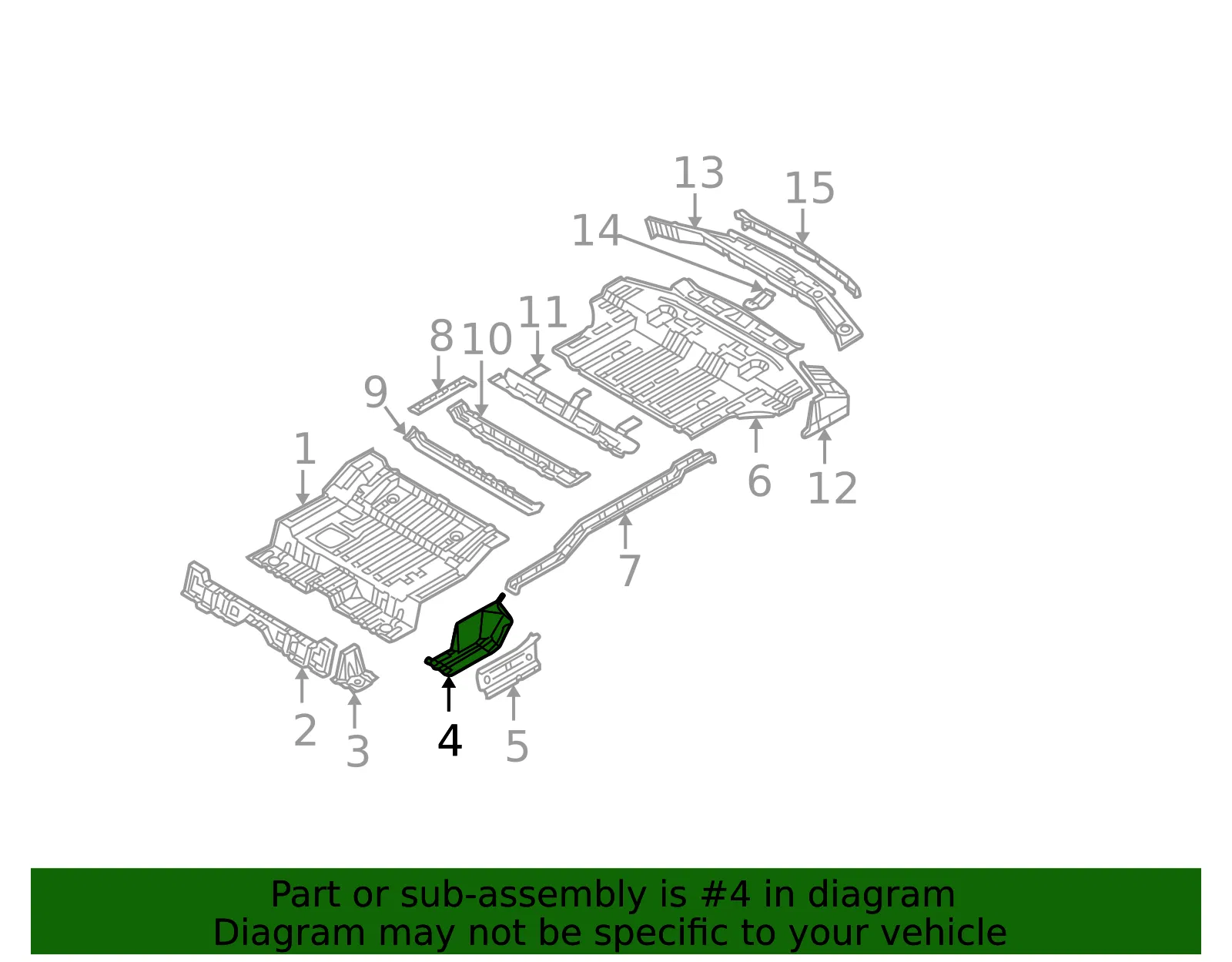 Side Panel - Driver's Side (LH) - Kia (65575-3E310) - view 2