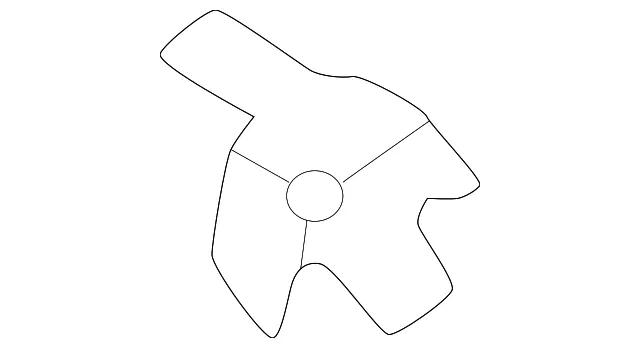 Center Floor Pan Mount Bracket - Kia (655D5-P0000)