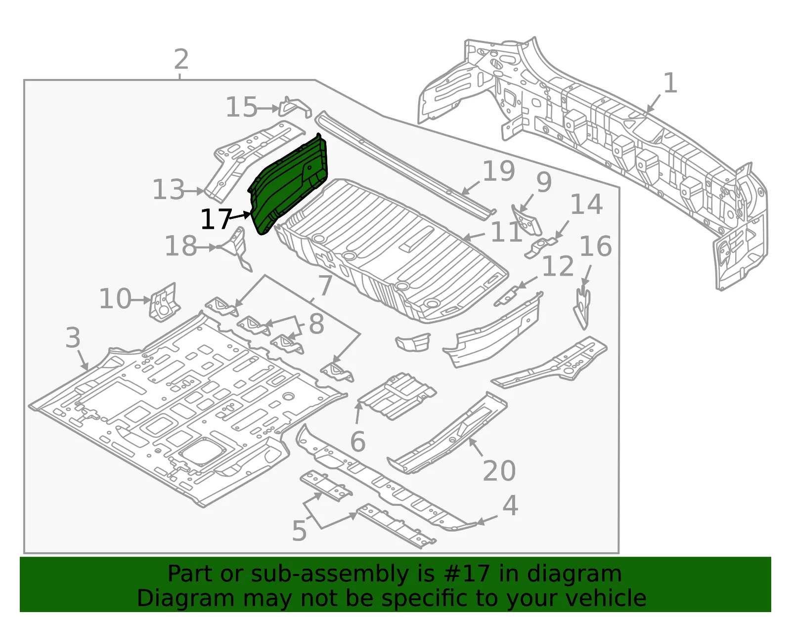 Side Panel - Kia (655N8-R0000) - view 2