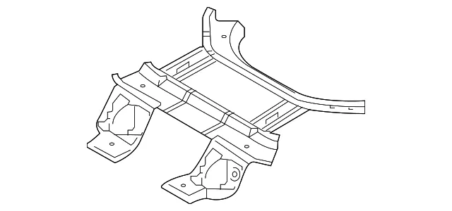 Center Cross-Member - Kia (65630-D5000)