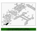 Lower Extension - Kia (65645-P0000) - view 4