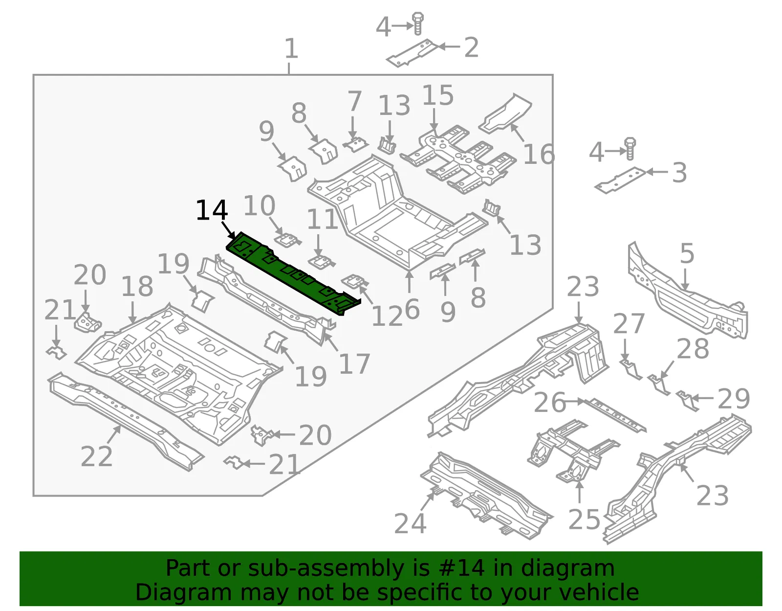 Extension - Kia (65655-E6000) - view 2