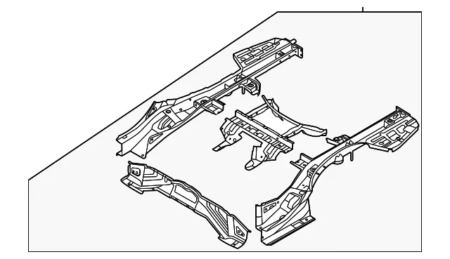 Rail Assembly - Kia (65700-L3000)