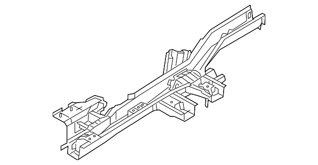 Side Rail - Passenger Side (RH) - Kia (65720-A9050)