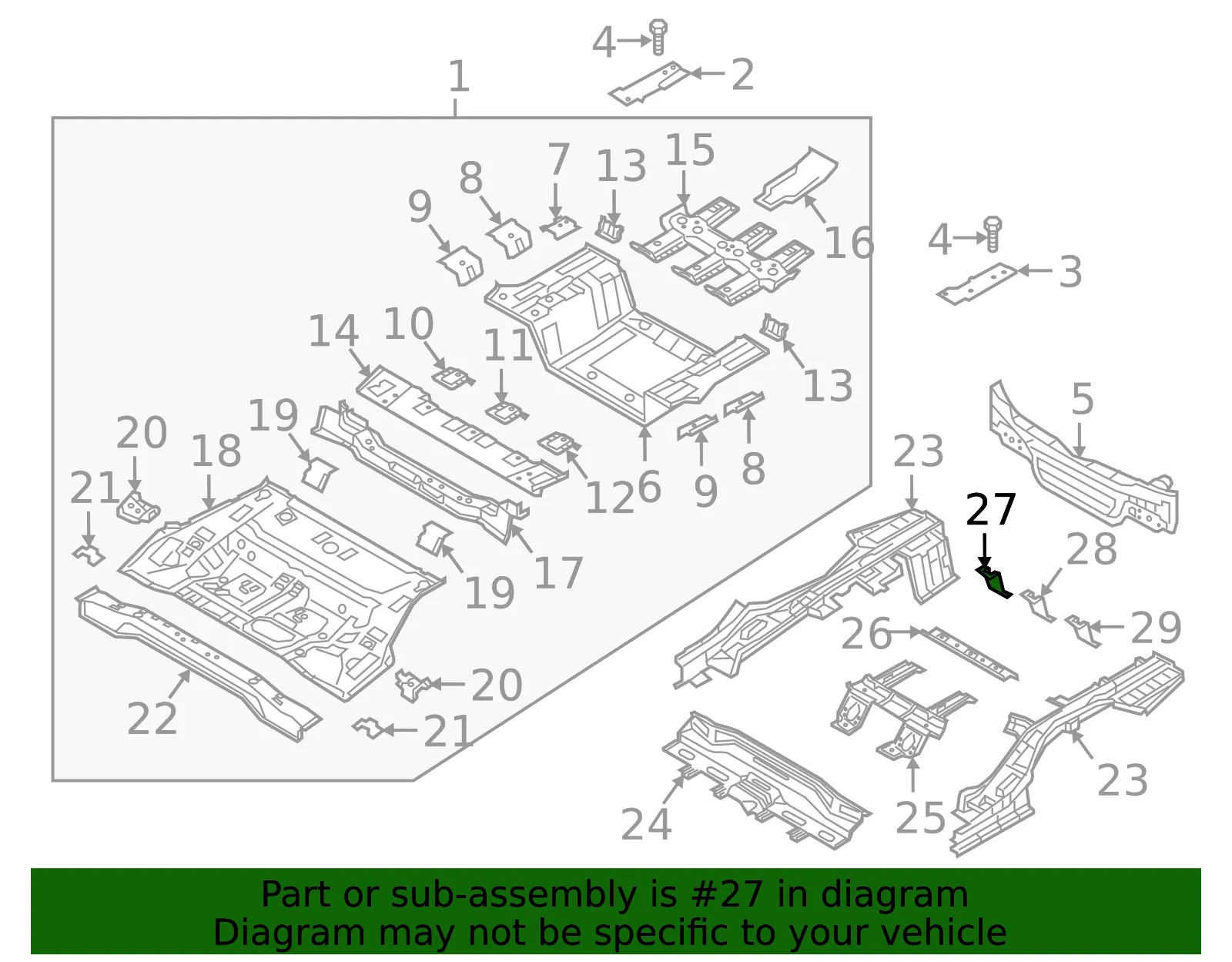 Extension Insert - Kia (65726-E6000) - view 2