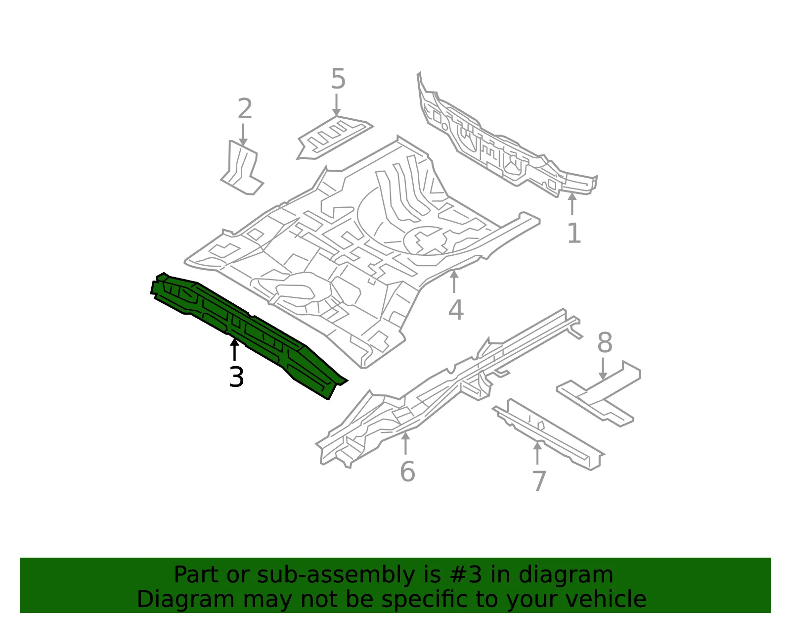 Front Extension - Kia (65811-2F200) - view 2