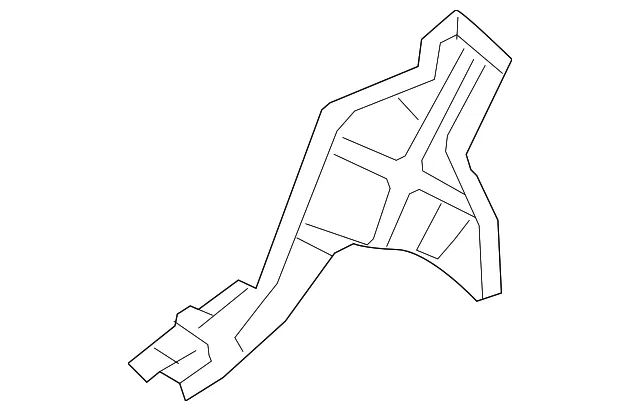 Center Bracket - Passenger Side (RH) - Kia (66326-3T000)