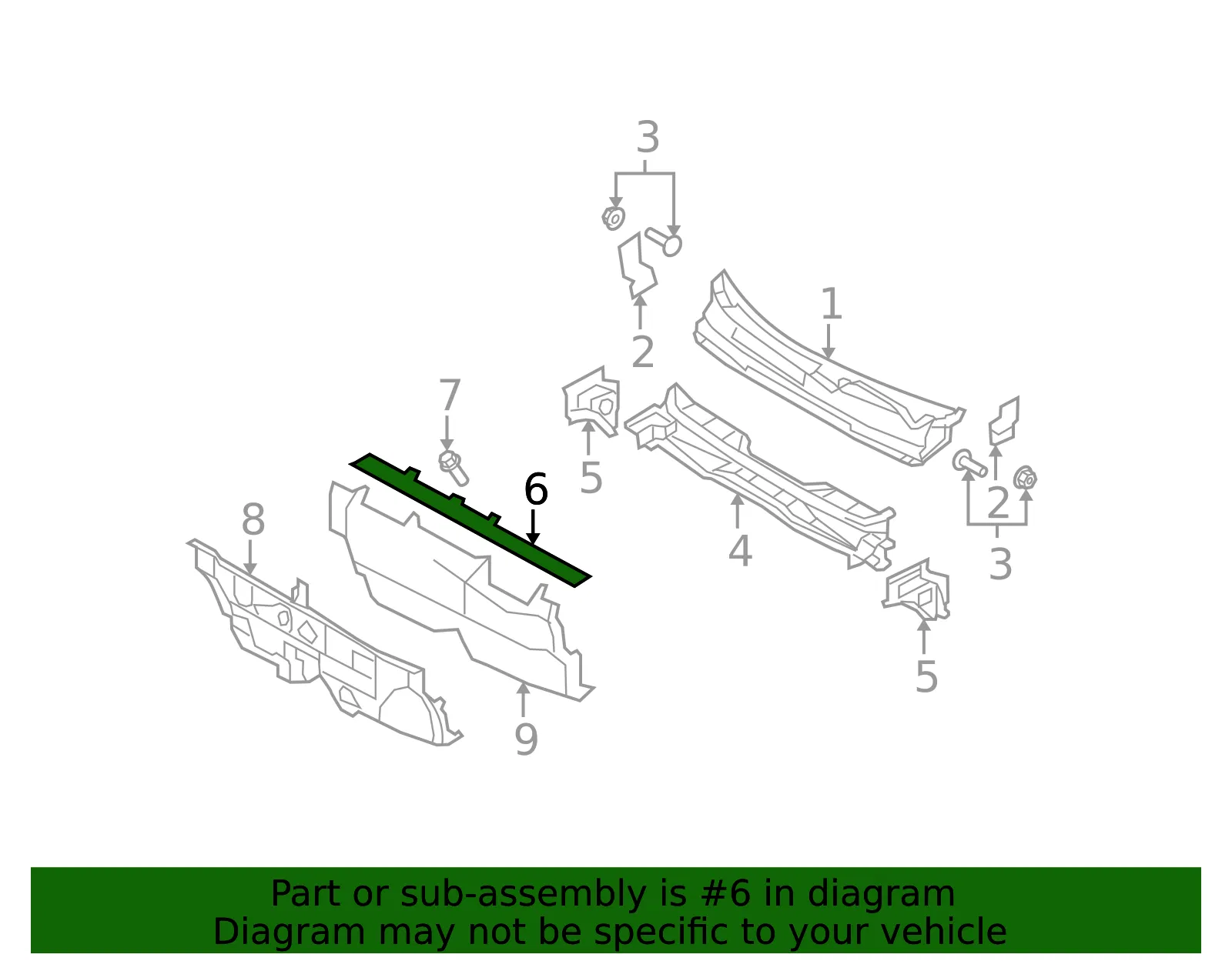 Cover - Kia (66797-1D000) - view 2