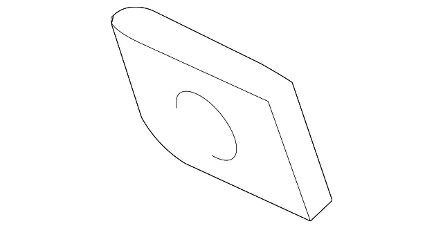 Cowl Cover Clip - Nissan (66820-AX020) - view 3