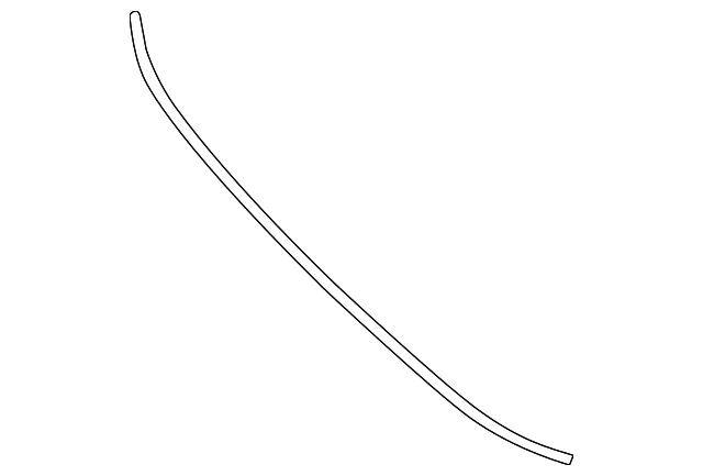 Seal To Cowl - Nissan (66830-4BA0A)