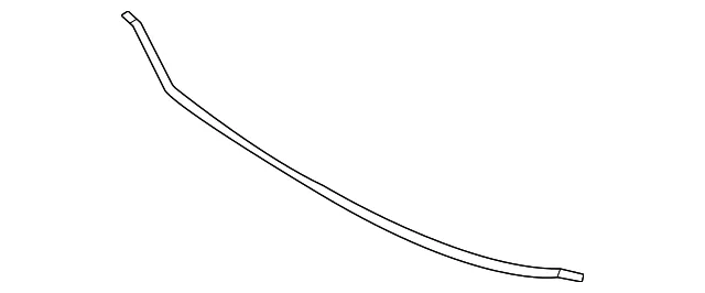 Seal To Cowl - Nissan (66830-5MP0B)