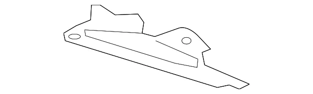 Reinforced Panel Insulator - Passenger Side (RH) - Nissan (66880-4RA0A)