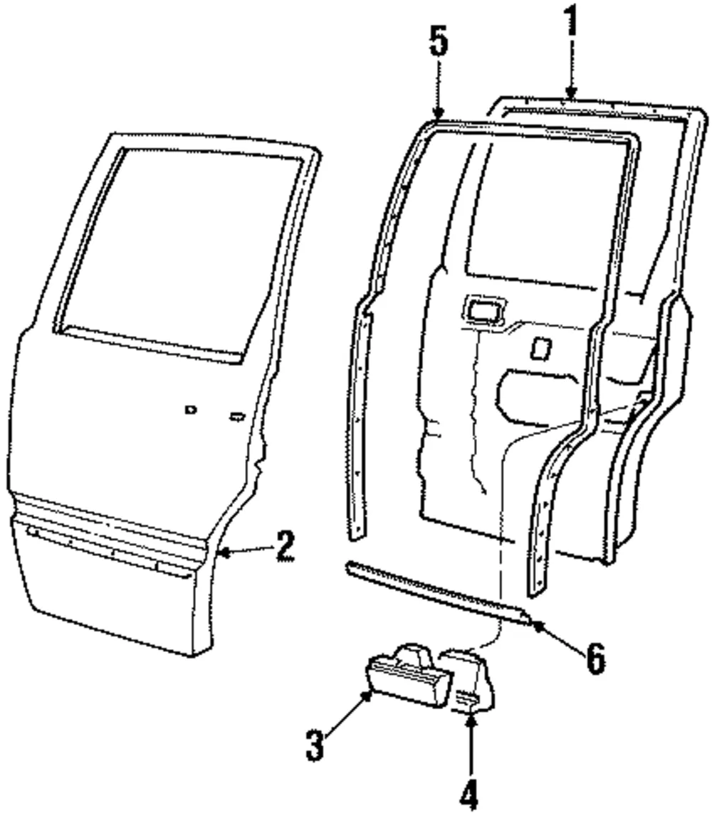 Outer Panel - Driver's Side (LH) - Volvo (6800710)