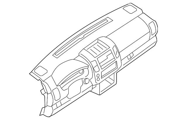 Dashboard Panel - Nissan (68100-9BF1D)