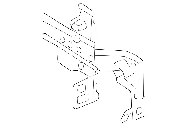 Radio Mounting Bracket, Left-Hand - Nissan (68154-7LF0A)