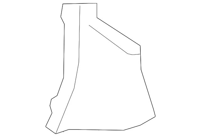 End Cover - Passenger Side (RH) - Nissan (68420-5AA0B)