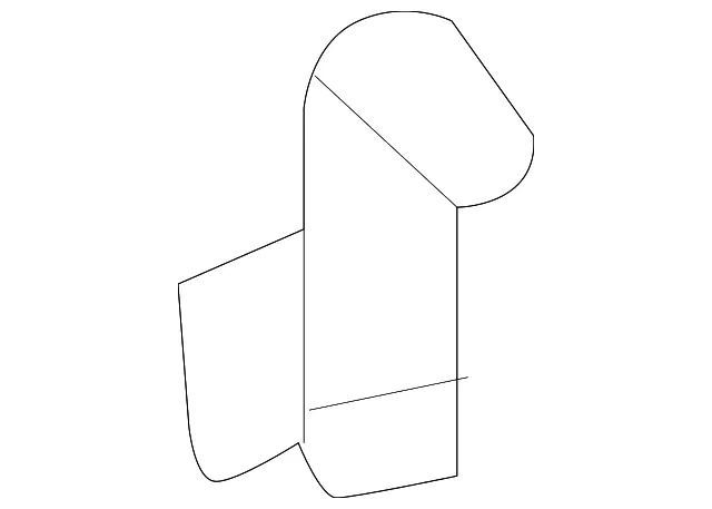 Aperture Panel Bracket - Passenger Side (RH) - Kia (71125-D4000)