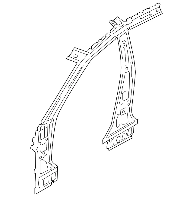 Inner Panel - Passenger Side (RH) - Kia (71202-3R200)