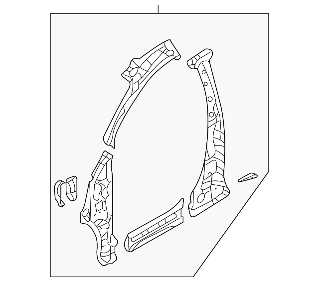 Aperture Panel - Kia (71220-4D010)