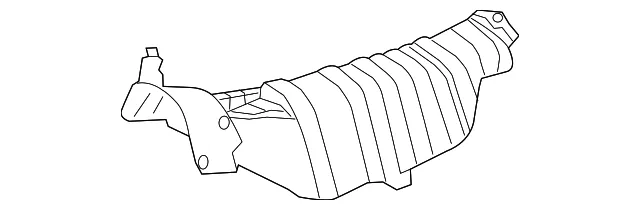 Floor Pan Heat Shield - Nissan (74751-3SG0A)
