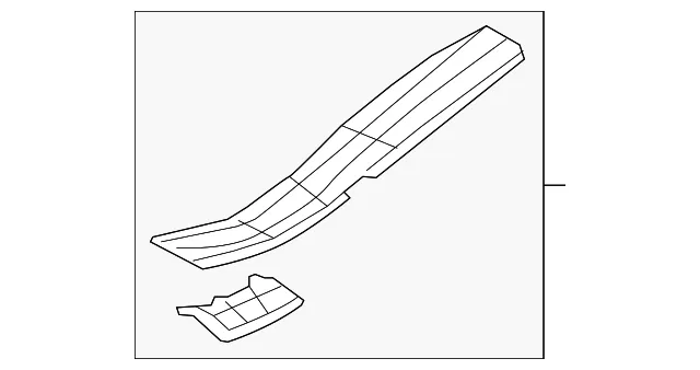 Heat Shield - Nissan (74761-1LA0A)
