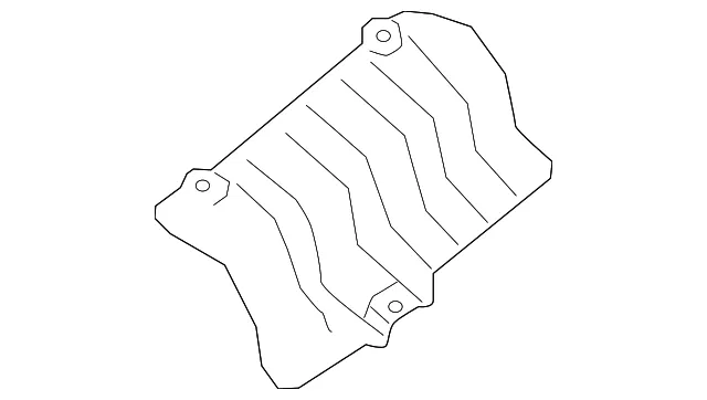 Floor Pan Heat Shield - Nissan (74772-5RL0A)