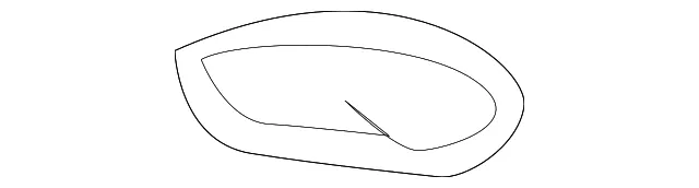 Trunk Floor Access Cover Seal - Nissan (74847-AL500)