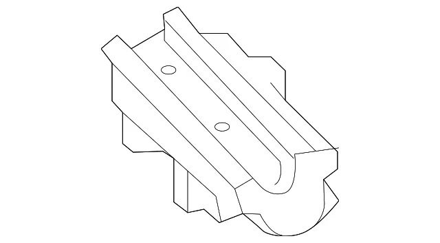 Support Brace - Passenger Side (RH) - Nissan (748L4-5RL0A)