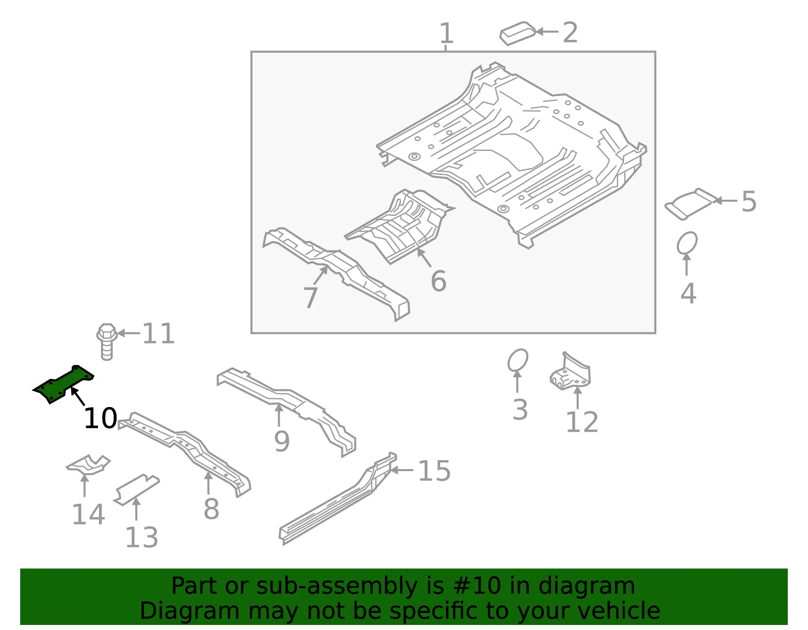 Front Support - Nissan (G55C8-9FTMA) - view 2