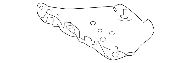 Mount Bracket - Nissan (75860-4BC0B)
