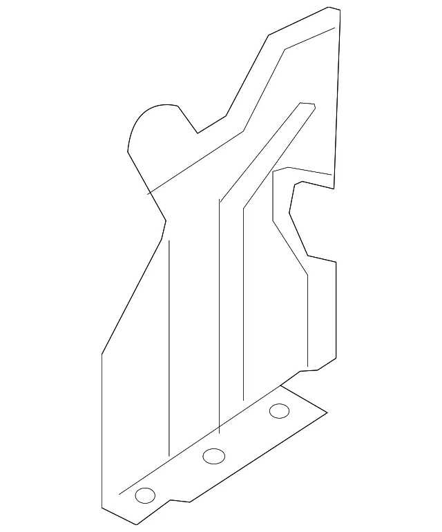 Side Shield - Passenger Side (RH) - Nissan (75893-JK000)