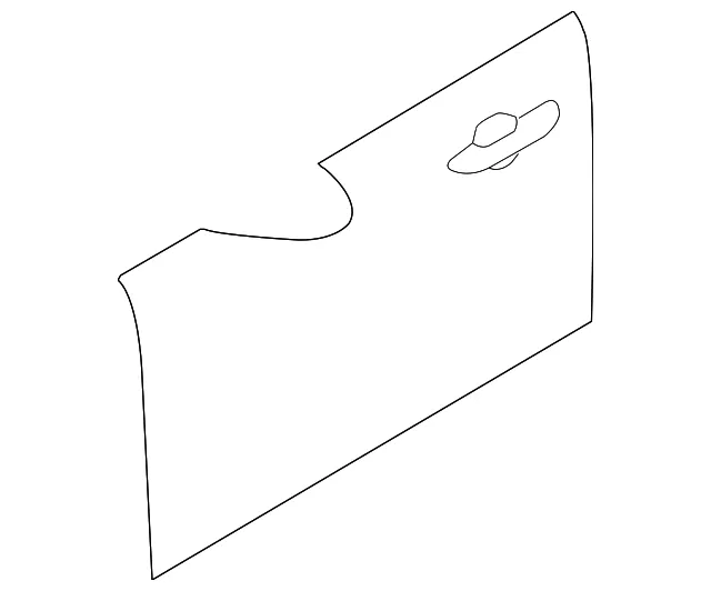 Outer Panel - Passenger Side (RH) - Kia (76121-3F010)