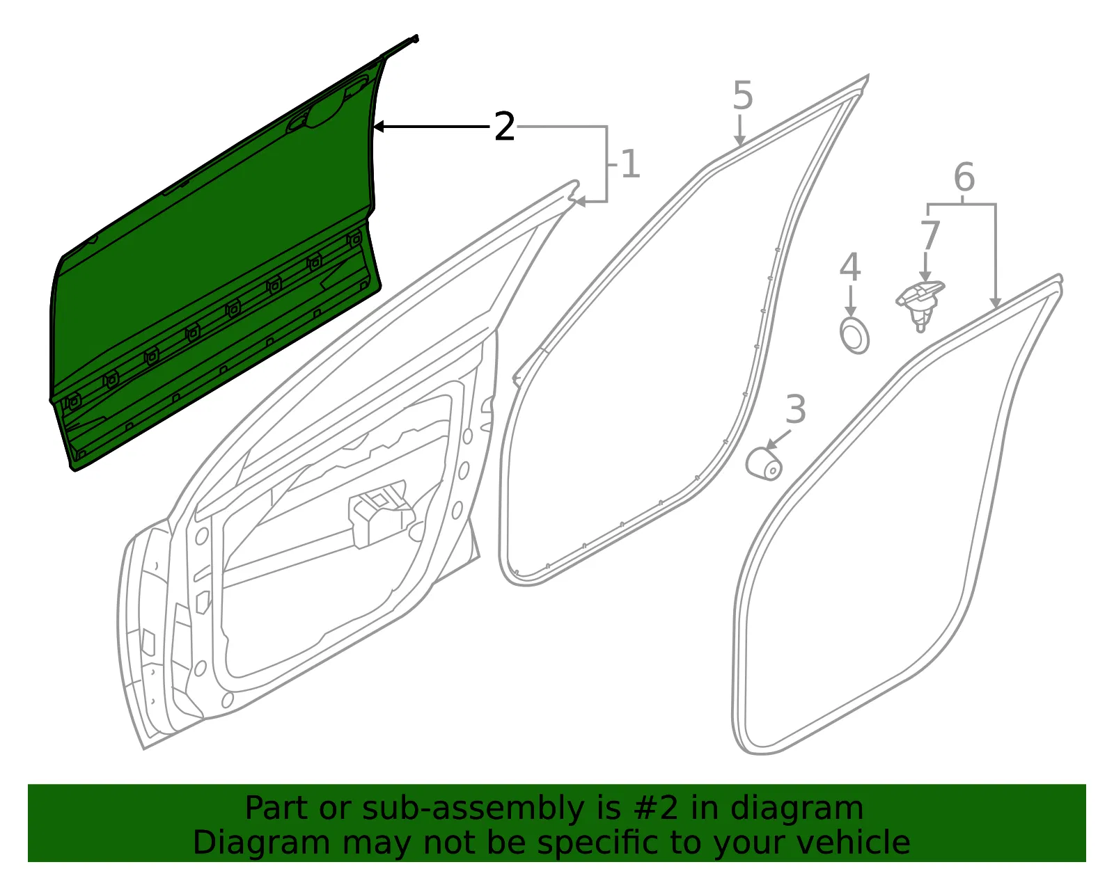 Outer Panel - Kia (76111-AT000) - view 2