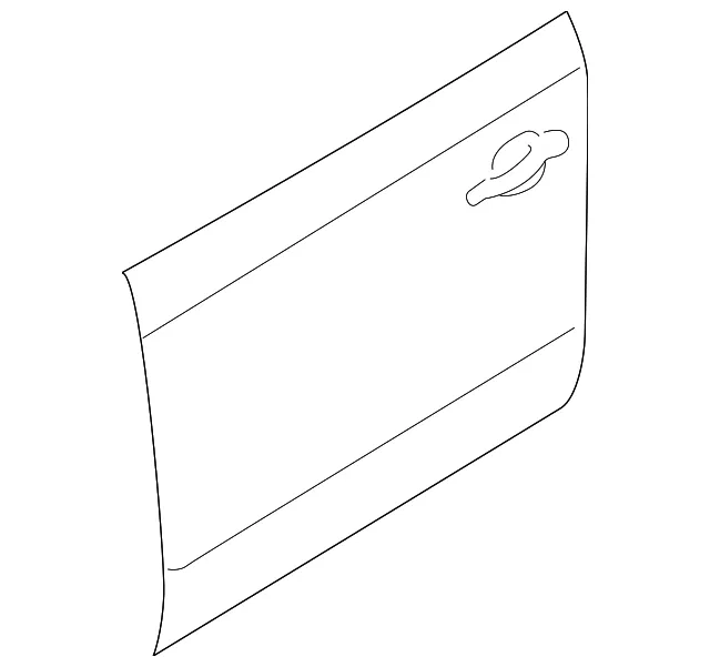 Outer Panel - Passenger Side (RH) - Kia (76121-B2000)
