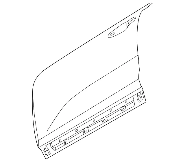 Outer Panel - Passenger Side (RH) - Kia (76121-S9000)