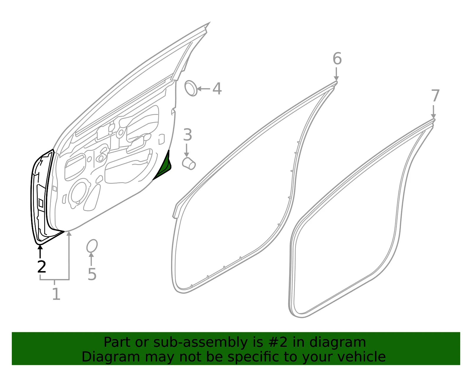Outer Panel - Kia (76111-H8000) - view 2