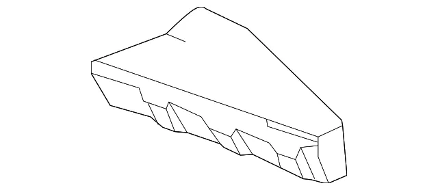 Back Panel Insulator - Nissan (768E9-4RA0A)