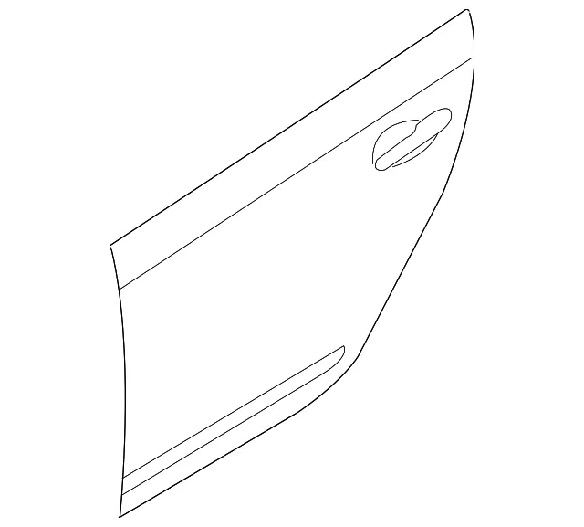 Outer Panel - Passenger Side (RH) - Kia (77121-1D000)