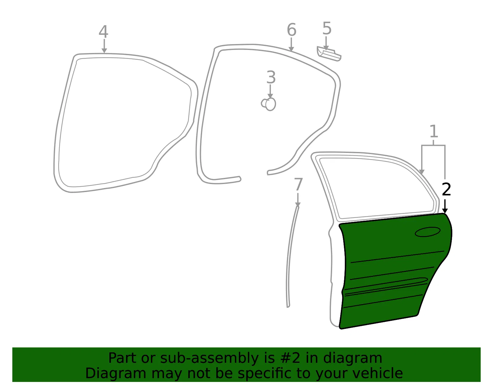 Outer Panel - Kia (77111-2G010) - view 2