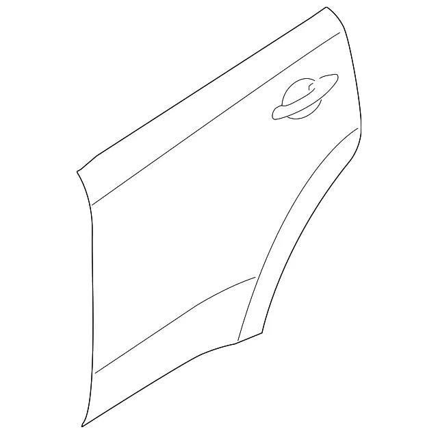 Outer Panel - Passenger Side (RH) - Kia (77121-B2000)